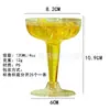 Copas de Champaña Transparentes de Plástico Listas para Usar del Fabricante, Varios Estilos para Bodas, Fiestas, Catering, Postres, Copas de Cóctel, Copas de Vino Desechables