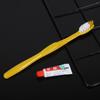 Kit de Higiene Descartável para Hotel B&B Escova de Dentes Centro de Banho Plástico Amarelo Uso Especial para Hotel
