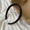 Aro de Pelo Clásico de Color Sólido Dulce con Puntos de Ola Estilo Coreano Aro de Pelo de Presión Superior en la Parte Alta de la Cabeza Adornos para el Cabello
