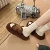 Estilo vacacional playa soleada brisa marina refrescantes pantuflas gratis zapatos de mujer 2024 estilo popular cómodos modernos a la moda versátiles