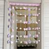 Cortina com Laço Estrela para Quarto de Menina Jiayuan Xiangyuan Cortina para Quarto Infantil Decoração de Parede