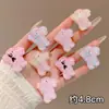 Presilhas de Cabelo de Bolinhas Estilo Coreano para Mulheres, Presilhas Bico de Pato para Franja, Presilhas Laterais Exclusivas de Alta Qualidade, Venda por Atacado de Pentes de Cabelo