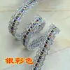 Disfraz de Rendimiento Accesorios de Ópera Adornos Ribetes Encaje Variado Hilo Dorado y Plateado Cinta de Color Encaje Material Hecho a Mano DIY