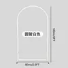 Cobertura de Tecido em Arco Metálico Transfronteiriço para Casamentos, Estrutura de Arte em Ferro Personalizada para Decoração de Casamento, Adereços para Decoração com Balões