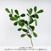 Hojas de gardenia artificiales, plantas verdes de madera de caballo, ramas de plantas verdes artificiales, ramas de árbol, productos terminados para decoración de bodas y arreglos florales