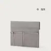 Bolsa colgante de almacenamiento para mesita de noche de dormitorio, instalación sin taladro, bolsa de almacenamiento para barandilla de litera superior, estante de almacenamiento para dormitorio de estudiantes