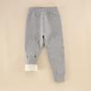 Pantalones cálidos de uniforme escolar para niños y niñas, ropa interior infantil con forro polar y base gruesa para otoño e invierno.