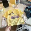 Camiseta Manga Longa Proteção Solar Infantil, Blusa de Verão Manga Curta para Meninas, Roupa Casual Estilosa de Verão para Crianças Maiores, Manga Meia