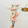 Estilo Ins Flor de Disco Rosa Vaso de Cerâmica Azaleia Criativo Sala de Estar Entrada Escritório Mesa Arranjo de Flores Decoração