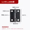 1 pulgada 2 pulgadas 2.5 pulgadas 3 pulgadas 4 pulgadas Bisagra de Hierro Engrosada Traje para Puerta de Madera Maleta Bisagra de Soldadura Bisagra Pegamento Bisagra Fija
