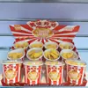 Set de 9 deliciosas gomas de borrar de pollo frito, comida de pollo frito, alitas de pollo, muslos de pollo, mini goma de borrar, regalo para niños