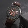 Reloj deportivo SOKI para hombre de otoño, reloj de cuarzo con calendario de moda, reloj falso para hombre con tres ojos, calendario, fabricantes, venta al por mayor