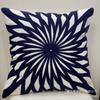 Funda de Almohada Bordada Geométrica Nórdica Modelo Habitación Algodón y Lino Cojín Sofá Sencillo Ventana Abuhardillada Muebles Casa de Huéspedes ins