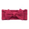 Faixa de cabelo de nylon atada para crianças torção arco headband europeu e americano baby cocar decorativo flor infantil foto headband