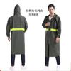 Traje de impermeable de tela tejida para lluvia, pantalones de lluvia, traje para repartidor en tormenta, impermeable grueso transpirable dividido para exteriores para adultos, venta al por mayor