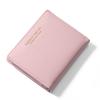 Billetera Nueva para Mujer Weichen Transfronteriza Billetera Corta de PU Portatarjetas para Mujer Estilo Coreano Bolso de Mano con Cremallera