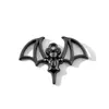Venta al por mayor del fabricante Estilo Retro Punk de Halloween Araña Fantasma Cabeza Accesorios Colgante Accesorios para Joyería DIY Colgante de Aleación