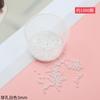 Perlas de imitación ABS para realzar, accesorios de bricolaje, pulseras, collares, joyas con cuentas, cuentas sueltas no porosas.