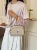 2026 Nuevo Bolso Cruzado de Hombro Estilo Coreano Sencillo y Versátil para Mujer, Bolso Pequeño Ligero Multicapa, Bolso de Moda para el Trabajo para Mujer