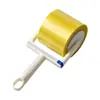 Rodillo quitapelusas Cinta Adhesiva Rodillo Adhesivo Inverso Quitapelusas para Limpiar Cama, Hogar Rodillo Cepillo Adhesivo Transparente
