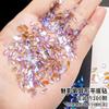 Arte de Uñas Diamante Forma Ojo de Caballo Diamante Fondo Plano Joyería Diamante Pedrería Grande Mixta Celebridad de Internet Súper Flash Lujo Decoración de Uñas