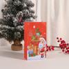 Saco de Armazenamento Estilo Desenho Animado de Natal Fofo Boneco de Neve Rena Saco de Papel Kraft Festa de Feriado Presente Saco de Presente