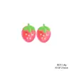 Accesorios de Resina de Frutas Miniatura Simuladas, Estuche para Teléfono de Pegamento Cremoso Hecho a Mano para DIY, Imán para Refrigerador, Hebilla de Zapato, Materiales para Accesorios para el Cabello