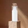 Botella de Loción de 15/30/50 ml de PP, Botella Dispensadora de Plástico Tipo Prensa, Botella de Loción de Prensa al Vacío con Tapa a Presión para Esencia