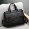 Comercio Exterior Transfronterizo Nuevo Portátil Maletín para Hombre Cruzado Negocios Casual Viaje de Negocios Oficina Bolso de Hombro