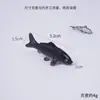 Modelo de Carpa Simulada Adornos de Paisajismo para Acuario Peces Dorados Simulados Juguetes de Peces Ornamentales Colgante para Llavero de Bolso de Teléfono Móvil