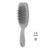 Cepillo para Champú Trenzado de Mango Largo, Peine Elástico para Cabello Rizado, Peine Suave, Cepillo de Masaje para Cuero Cabelludo de Limpieza del Hogar, Cepillo para Champú