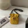 Bolsa pequena quadrada de tecido casual, leve, pronta para uso ao ar livre 2026, estilo japonês, dobrável, para moedas, celular, ombro, transversal