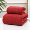 Conjunto de Toalhas de Banho com Borda Acabada em Fleece Coral Transfronteiriço Atacado para Uso em Hotel e Residência, Toalha de Praia Espessa de Secagem Rápida, Toalha Extra Larga