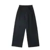Pantalones casuales de pierna recta ajustada a la moda para mujer, otoño e invierno 2026 nuevos, de cintura alta, fluidos, holgados, versátiles, de pierna recta