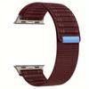 Adequado para Apple Iwatch78910 Padrão Onda Tanque Nylon S12 Loop Velcro Pulseira de Relógio Tecida