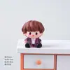Novas Figuras Criativas de Desenho Animado Fofas do Fabricante Decorações de Mini Cenários Artesanato DIY Pequenos Enfeites de Resina