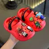 Zuecos Infantiles de Minecraft para Niños Verano Nuevas Sandalias Antideslizantes para Bebés y Niños Pequeños