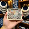 Imán de Refrigerador Cultural y Creativo de la Aldea Miao Qianhu de Guizhou, Corona Miao, Imán de Refrigerador Teñido con Índigo para Tocados Miao, Refrigerador con Bordado Miao