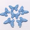 Botões de borboleta de desenho animado de dois olhos, direto da fábrica, feitos à mão, faça você mesmo, botões de plástico coloridos para crianças, pré-escolares