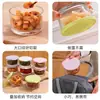 Frasco hermético de vidrio, caja de almacenamiento de pepinillos de grado alimenticio, frasco para encurtidos de refrigerador, frasco de conservación refrigerado, frasco pequeño para kimchi de verduras