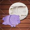 Molde de Silicone Modelagem Porquinho Bebê Porquinho DIY Feito à Mão Dobra Molde de Bolo Dobra Doce Ferramenta de Dobra Molde de Bolo Outro