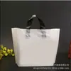 Bolsa de plástico para tienda de ropa, con engrosamiento, para embalaje de cosméticos, portátil, para compras, con impresión de logotipo.