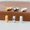 Prata Esterlina S925 Feito à Mão Banhado a Ouro Prata Contas Espaçadoras de Contas Cruzadas Vintage Pulseira de Corda Trançada DIY Feita à Mão Acessórios de Prata Contas