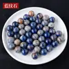 1.6CM Amatista Natural Cristal Rosa Bola Jade Ágata Piedra Semipreciosa Pulida No Porosa Bolas Redondas Venta al por Mayor