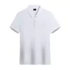 Camisa tipo polo de trabajo personalizada hecha de piqué imitación algodón, con logo estampado, color liso, cuello acanalado, mangas cortas, camisa publicitaria hecha a medida