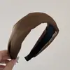 Diadema Ancha Texturizada Satinada Brillante, Pasador Retro de Alta Gama, Diadema Versátil Que Cubre el Cabello, Diadema de Estilo Alto, Nuevo Estilo