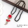 Cadena de Suéter Versátil Collar de Perlas para Mujer, Versátil y Elegante, Adecuado para Primavera, Otoño e Invierno, Simple y Sofisticado, Sensación de Alta Gama, Venta Directa de Fábrica