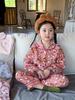 Roupas Infantis Weimu Pijama Infantil Outono 2026 Novo Conjunto de Roupa de Casa Cartoon para Meninas Peça Única Roupas de Bebê