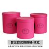 Urso abraço onda bola buquê presente para namorada bola de acrílico transparente balde de abraço criativo caixa de presente barril material floral