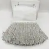 En Stock 16cm Popular Lentejuela Cuentas de Arroz Flecos Borla Vestido de Baile Nupcial Decoración de Caja Adorno de Encaje Accesorios